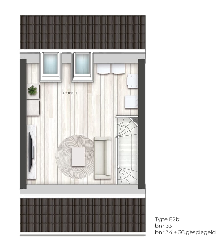 Foto 4 van Roodhekkenpas-West l LLB tussenwoning (Bouwnr. 33)