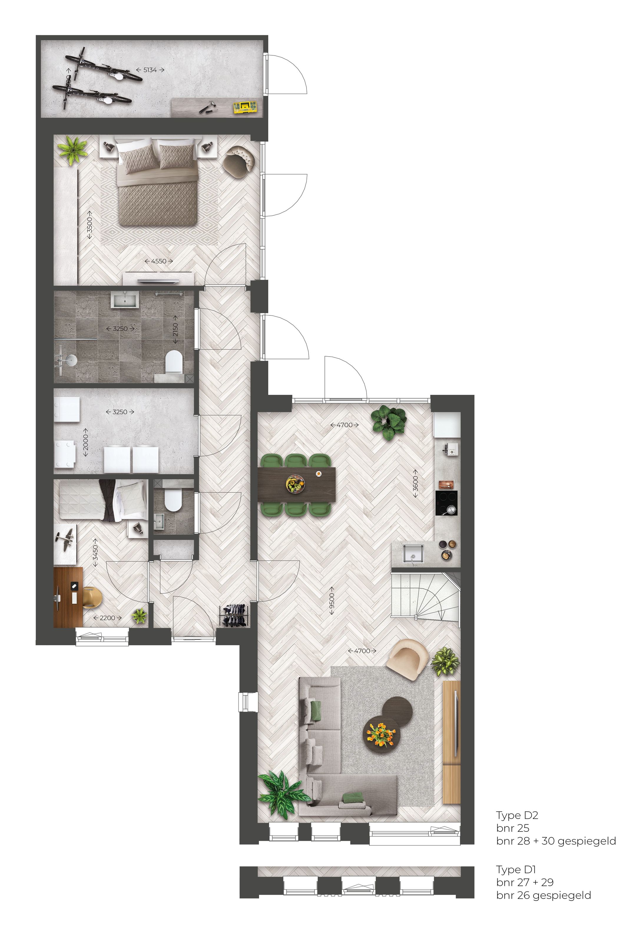 Foto 3 van Roodhekkenpas-West l LLB 2-onder-1-kapwonin (Bouwnr. 27)