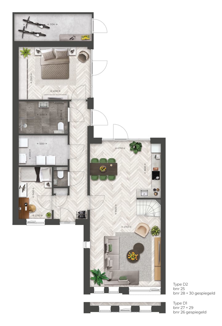 Foto 3 van Roodhekkenpas-West l LLB 2-onder-1-kapwonin (Bouwnr. 26)