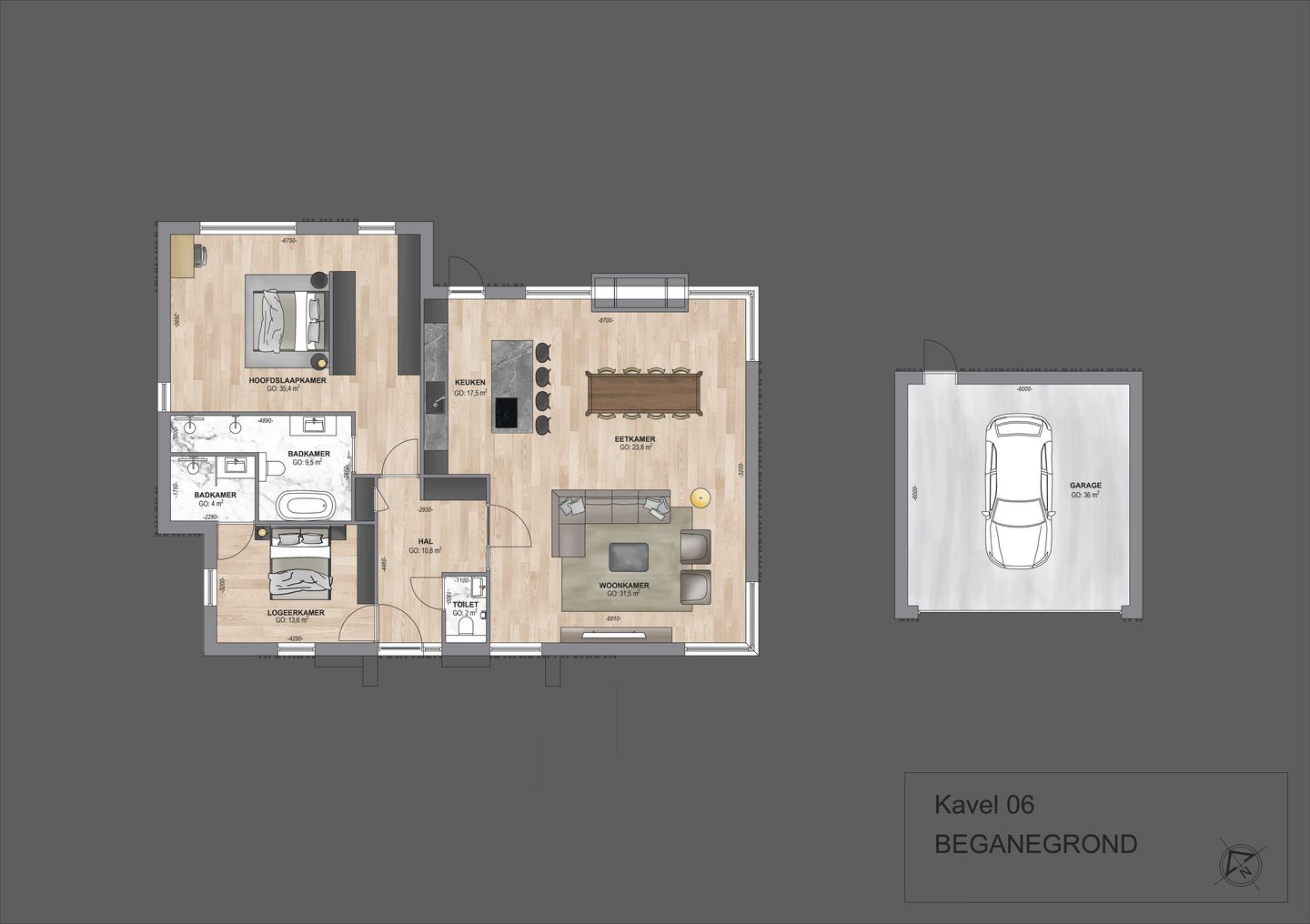 Foto 4 van Bungalow L (Bouwnr. 11)