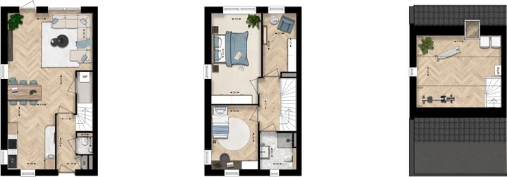 Foto 2 van Hoekwoning (Bouwnr. D.01)