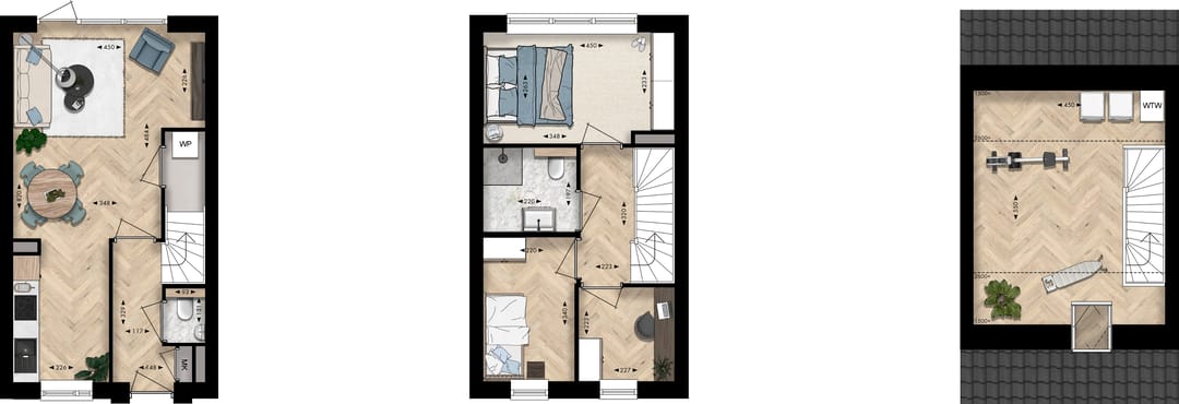 Foto 2 van Middenwoning (Bouwnr. D.14)