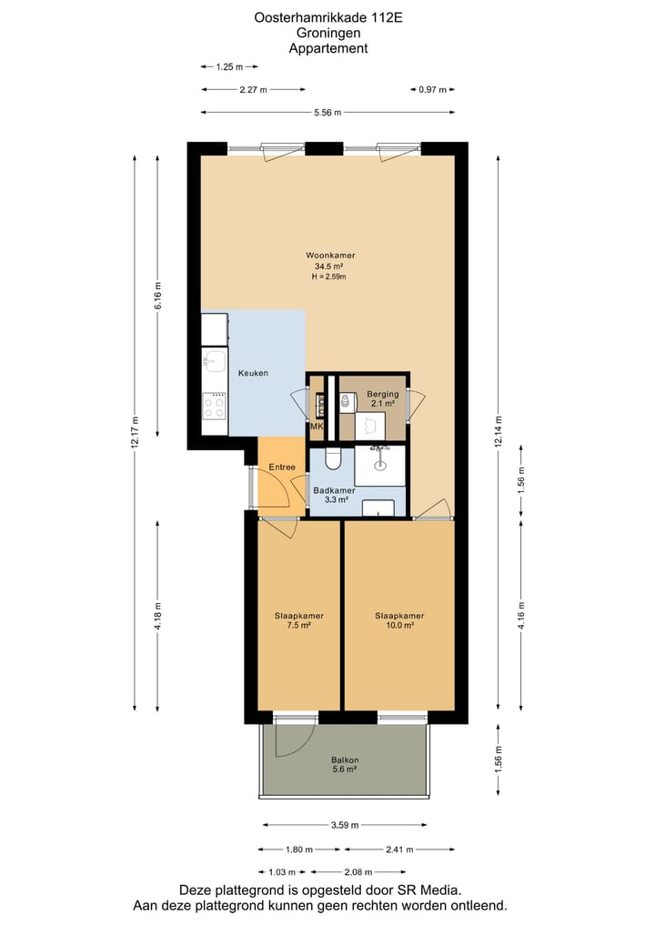 Foto 27 van Oosterhamrikkade 112-E