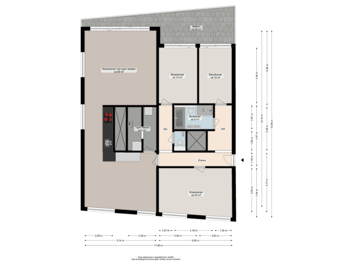 Negentiende verdieping