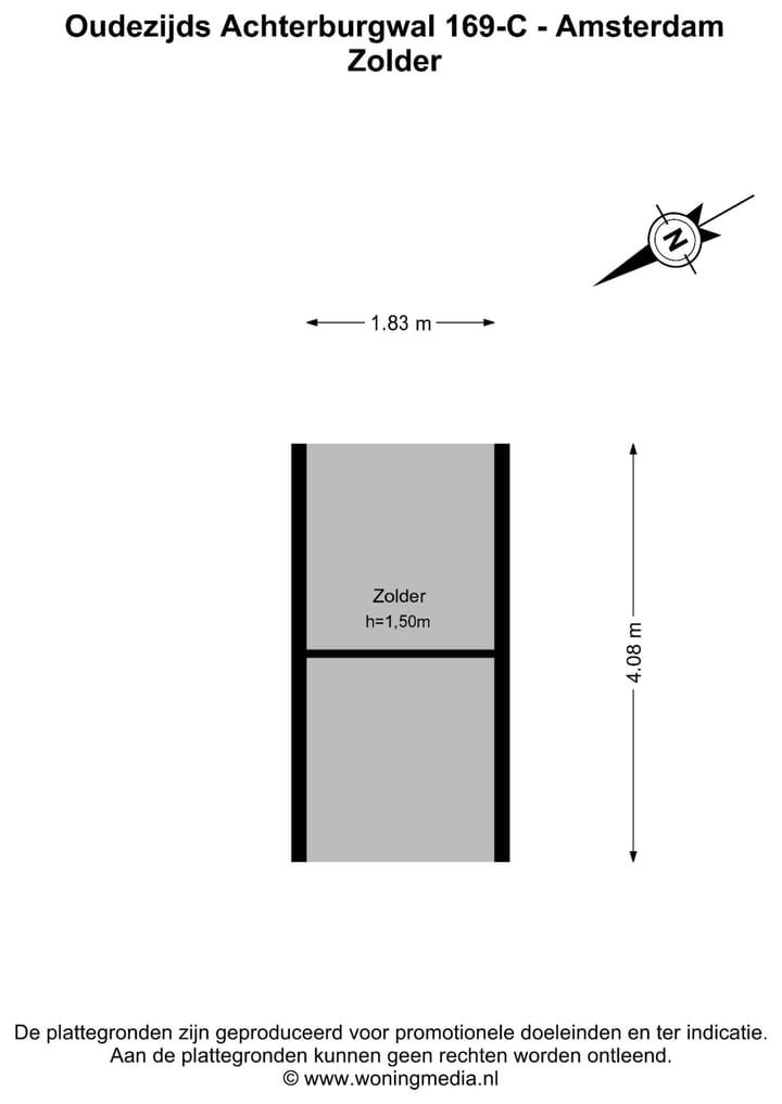 Foto 48 van Oudezijds Achterburgwal 169-C