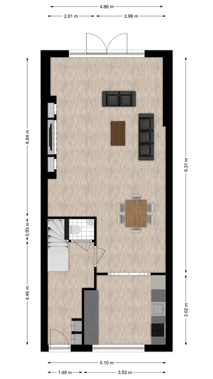 Foto 34 van Megenstraat 77