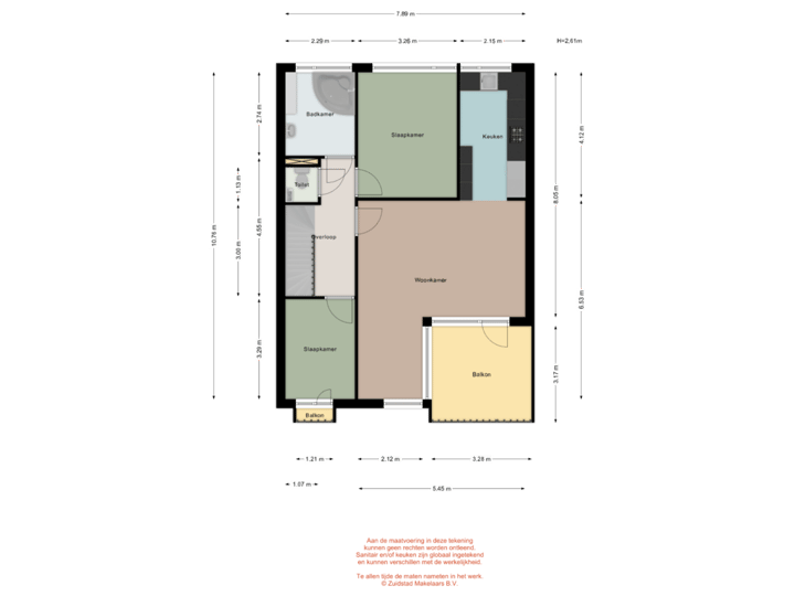 Doornenburg 5 - 1e verdieping