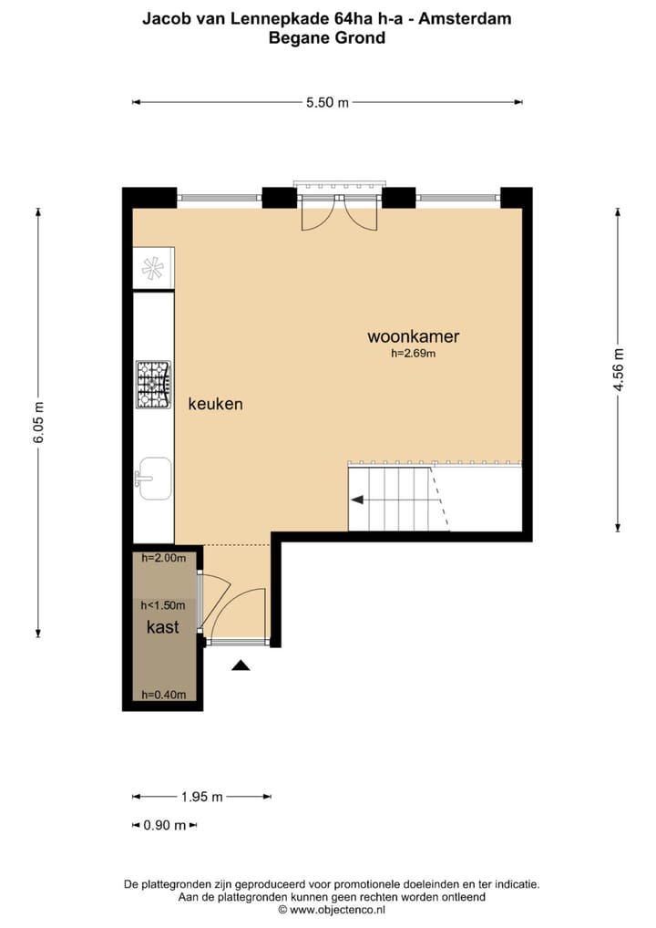 Foto 24 van Jacob van Lennepkade 64-HA