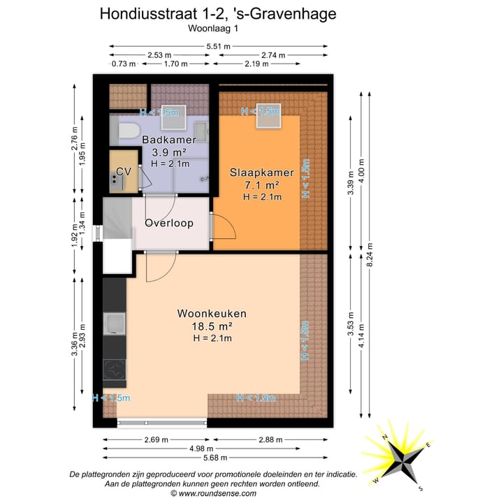 Photo 36 of Hondiusstraat 1-2