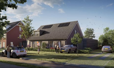 Foto van 2-onder-1-kap woningen (type Ficinia) 2-onder-1-kapwoning