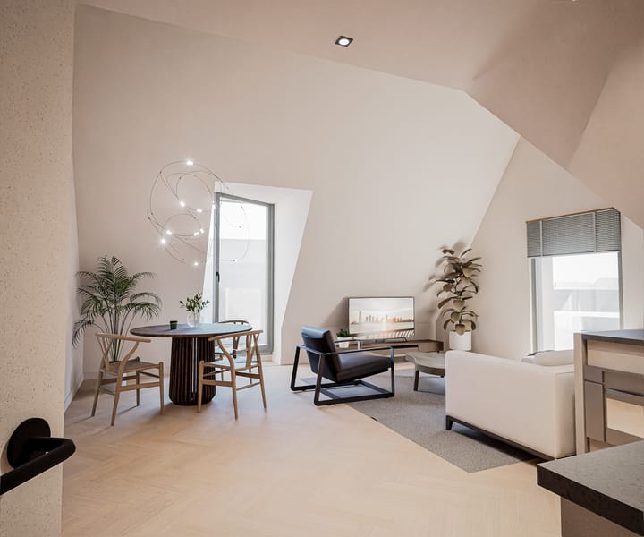 Foto van 3-kamerappartement Portiekwoning