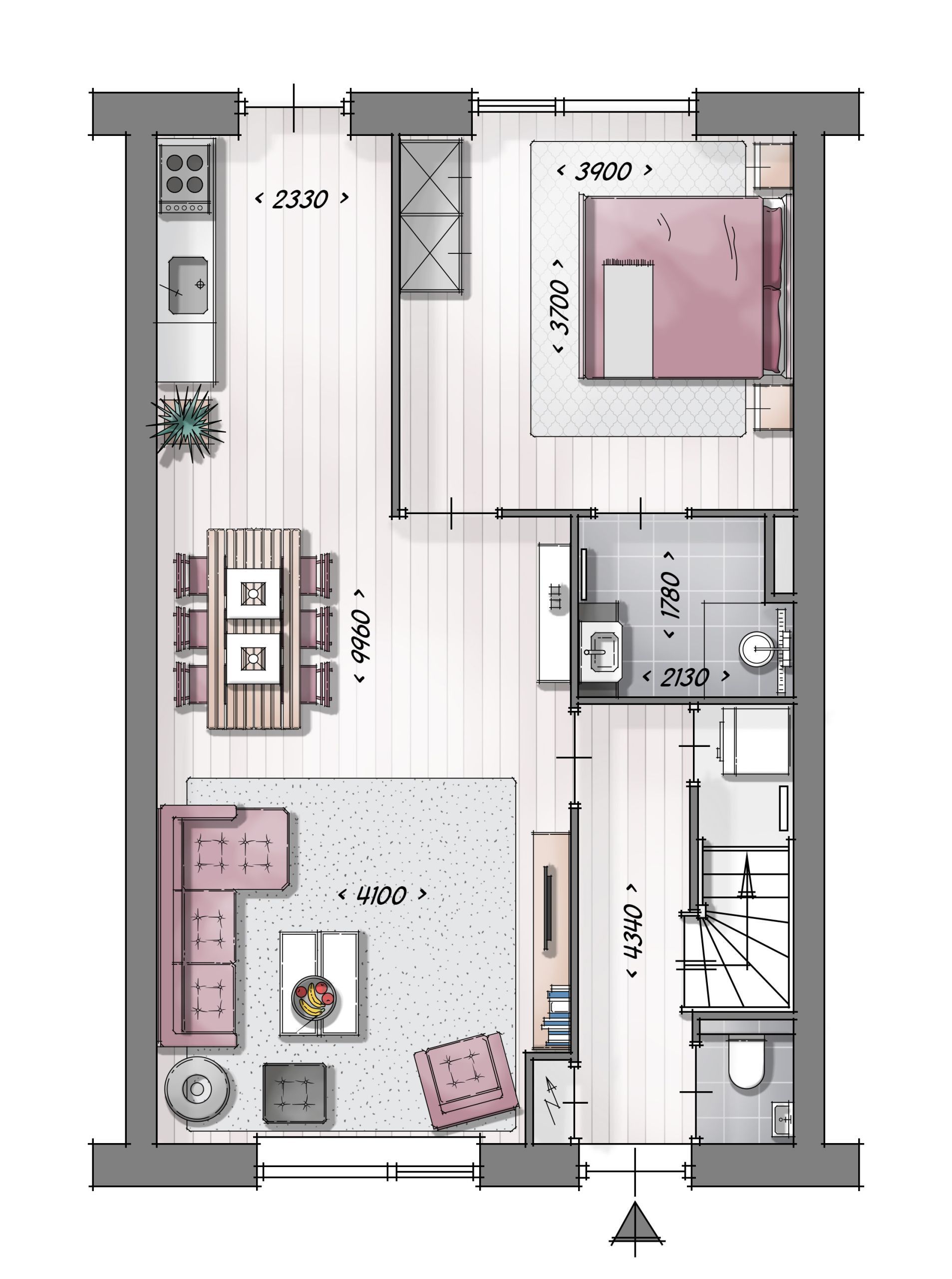 Foto 3 van Tussenwoning (type Ficinia) (Bouwnr. 19)