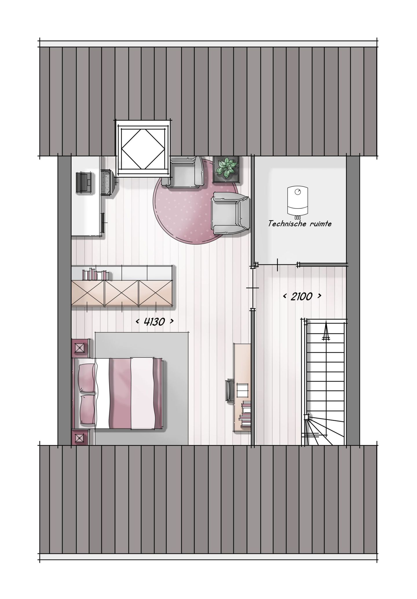 Foto 4 van Tussenwoning (type Ficinia) (Bouwnr. 19)