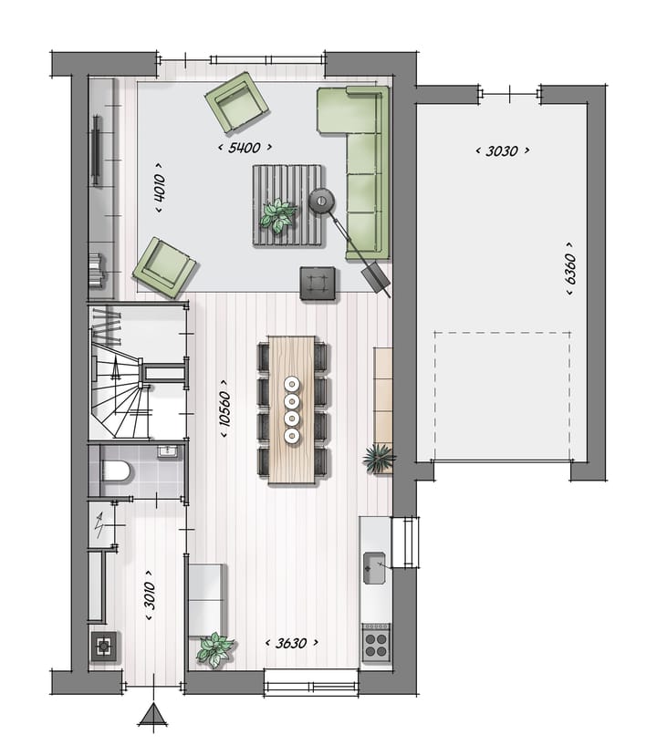 Photo 5 of Hoekwoningen (type Anemone) (Bouwnr. 25)