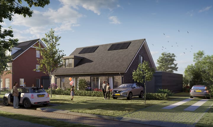 Foto 1 van 2-onder-1-kap woningen (type Ficinia) (Bouwnr. 4)