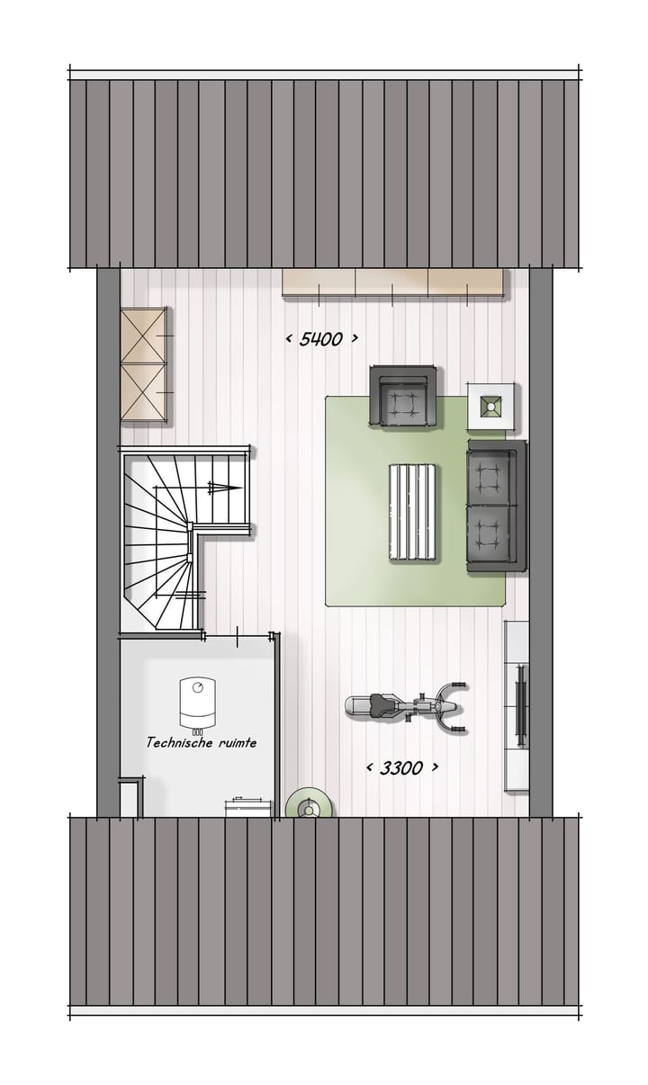 Photo 6 of Hoekwoningen (type Anemone) (Bouwnr. 21)