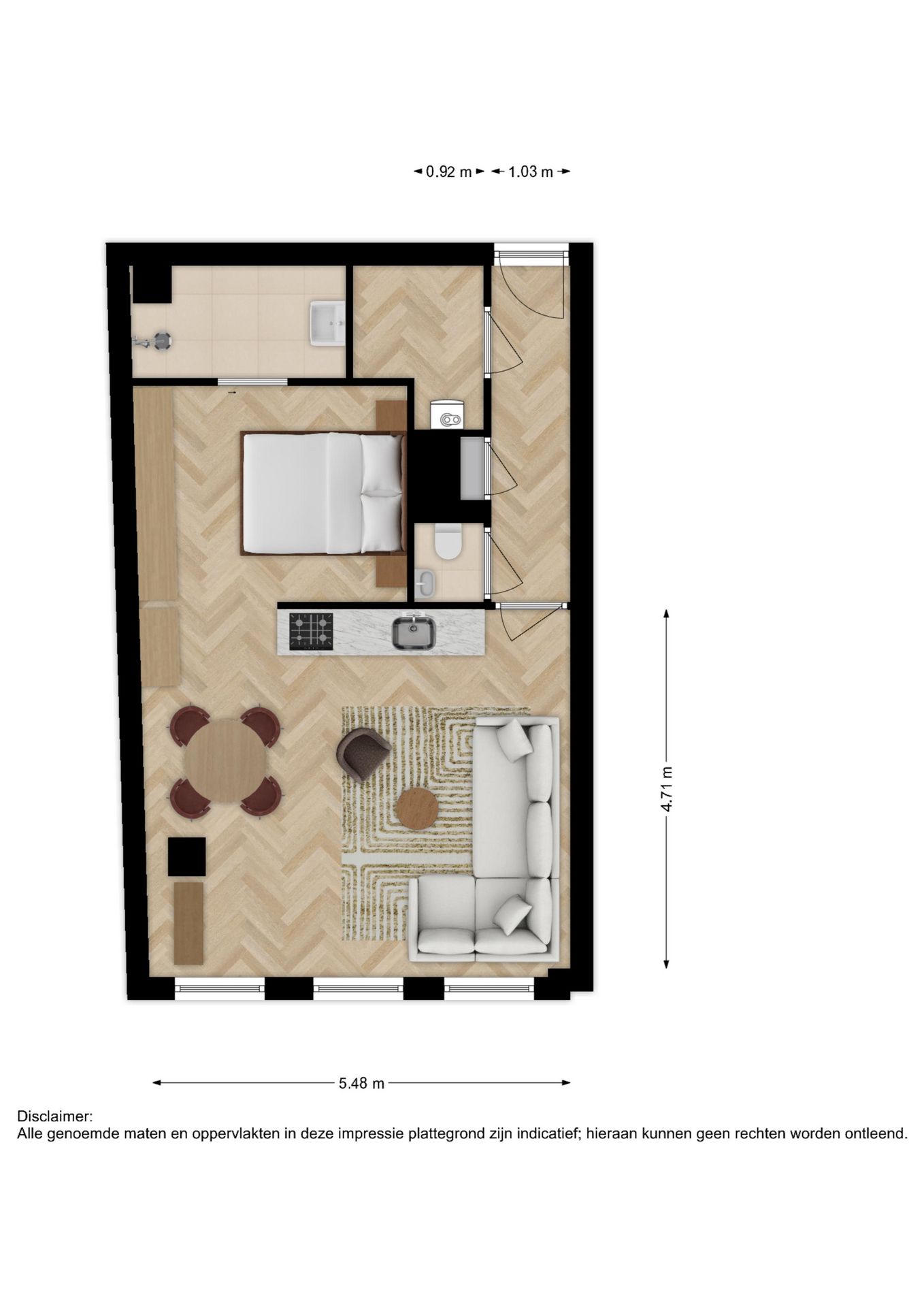 Photo 6 of Loft-appartement (Bouwnr. 9)