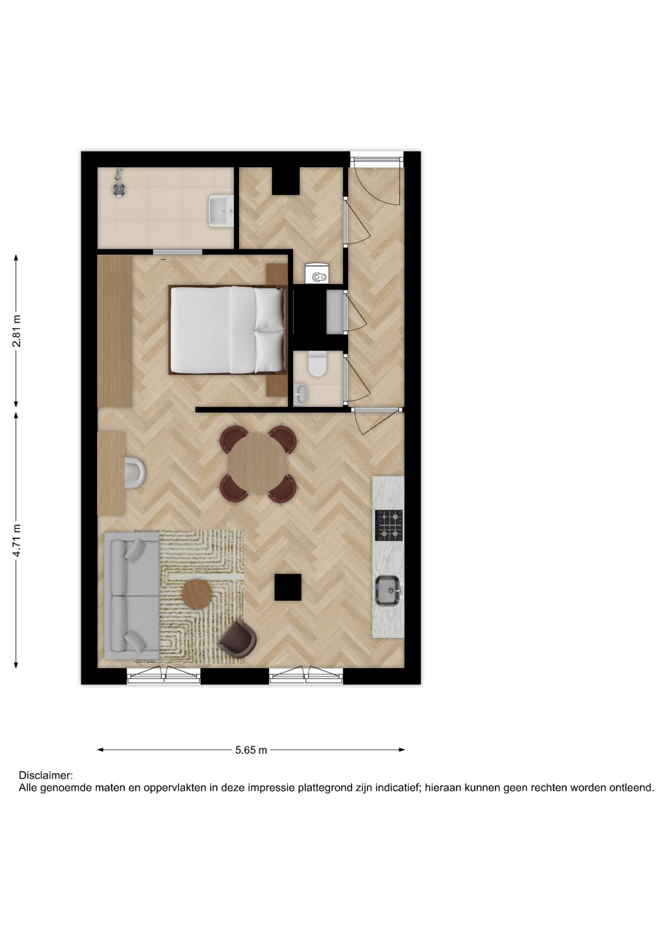 Photo 6 of Loft-appartement (Bouwnr. 11)