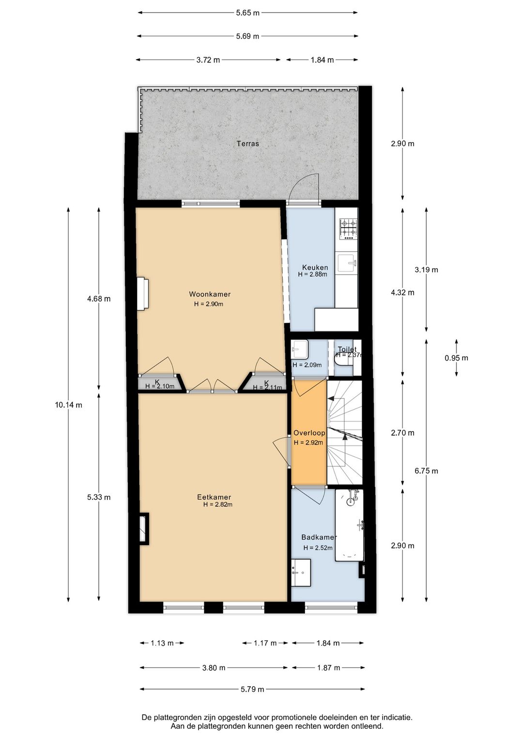 Foto 58 van Lange Lauwerstraat 52-BS
