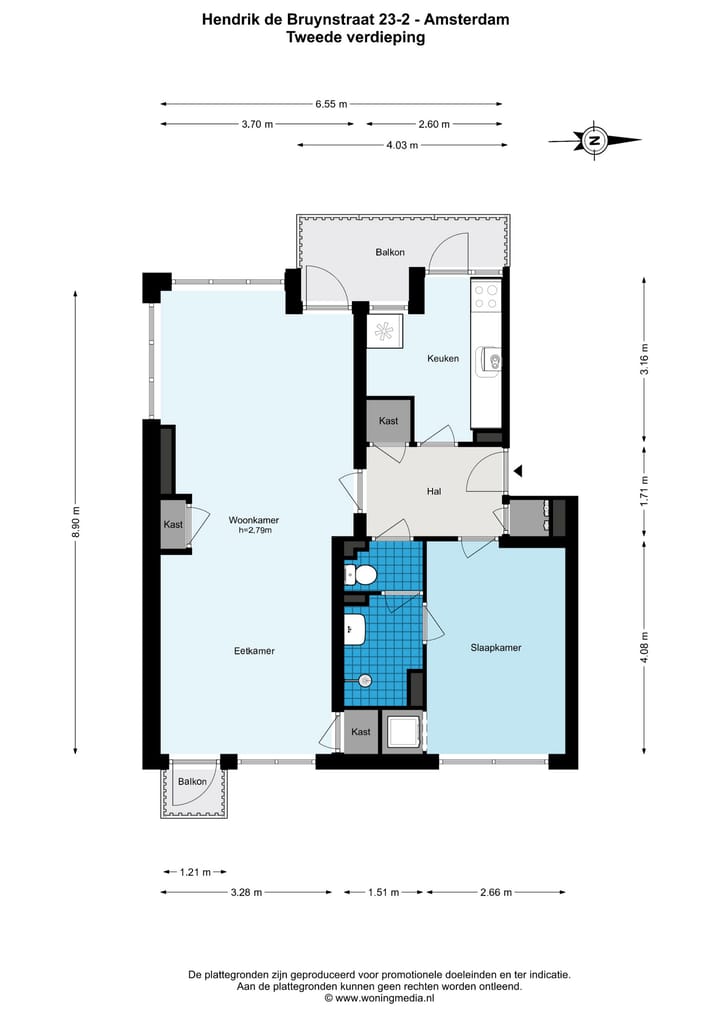 Photo 24 of Hendrik de Bruynstraat 23-2