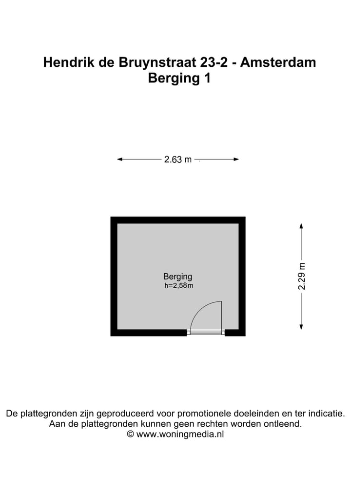 Photo 25 of Hendrik de Bruynstraat 23-2