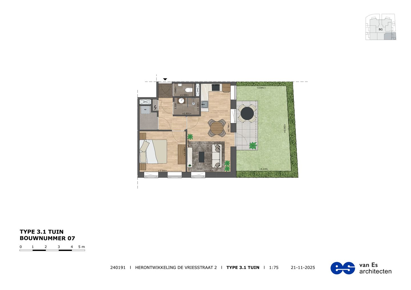 Foto 5 van De Contrabas (Bouwnr. 7)