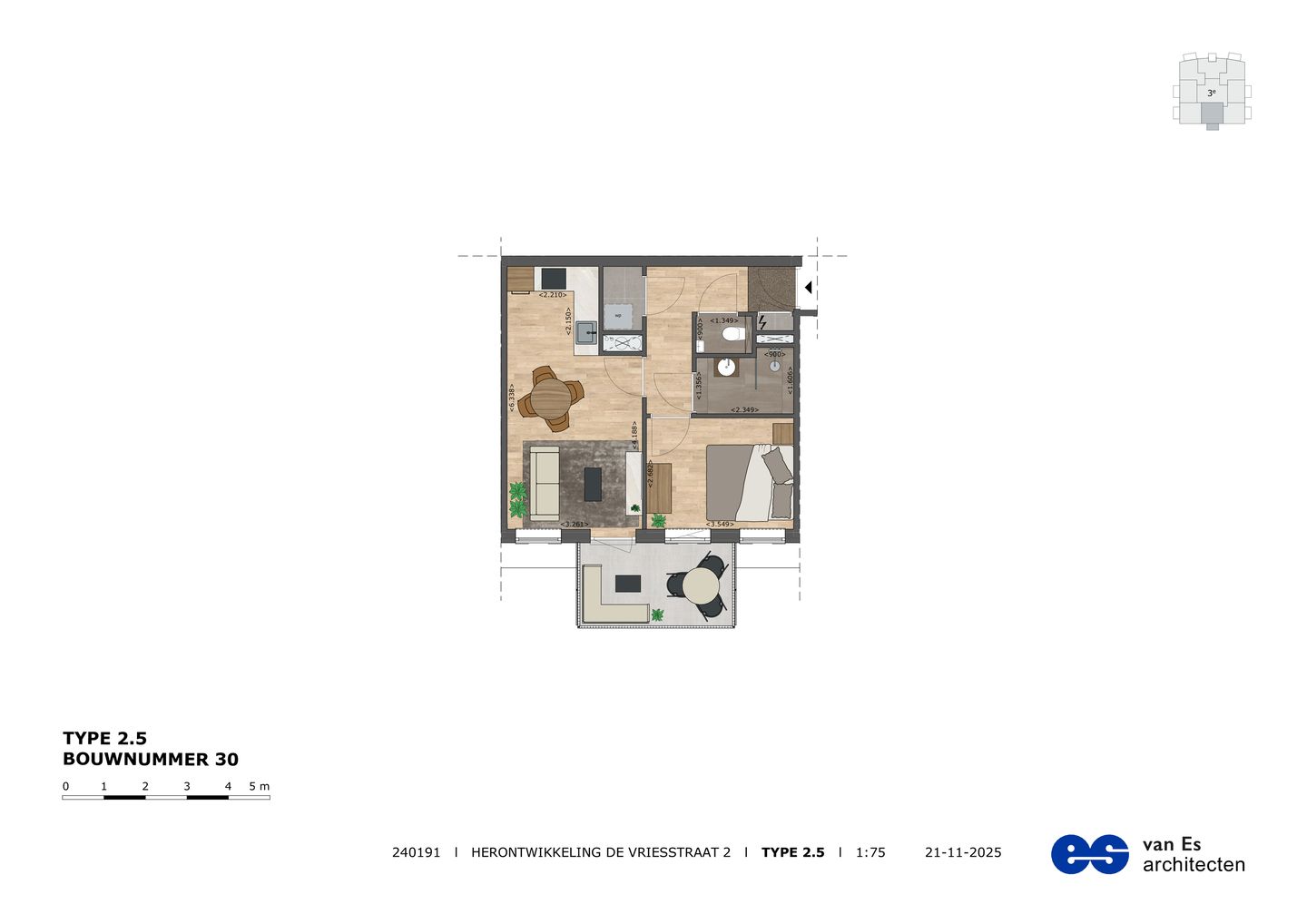 Foto 5 van De Contrabas (Bouwnr. 30)