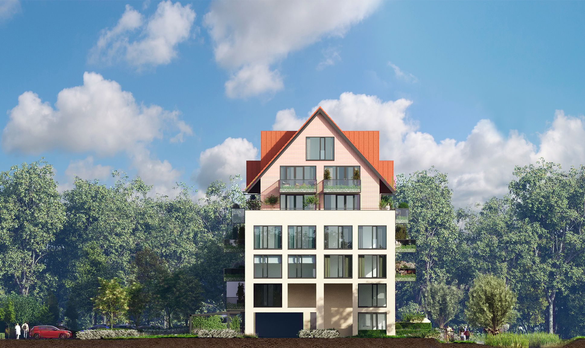 Foto 6 van Appartement - type 5 (Bouwnr. 23)