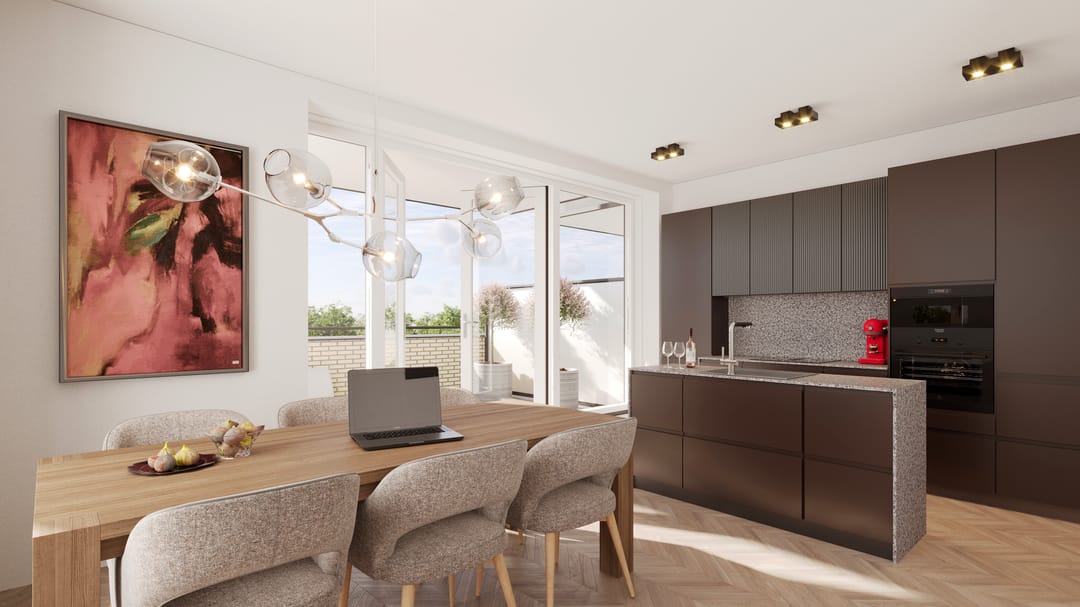 Foto 2 van Appartement - type 6 (Bouwnr. 46)