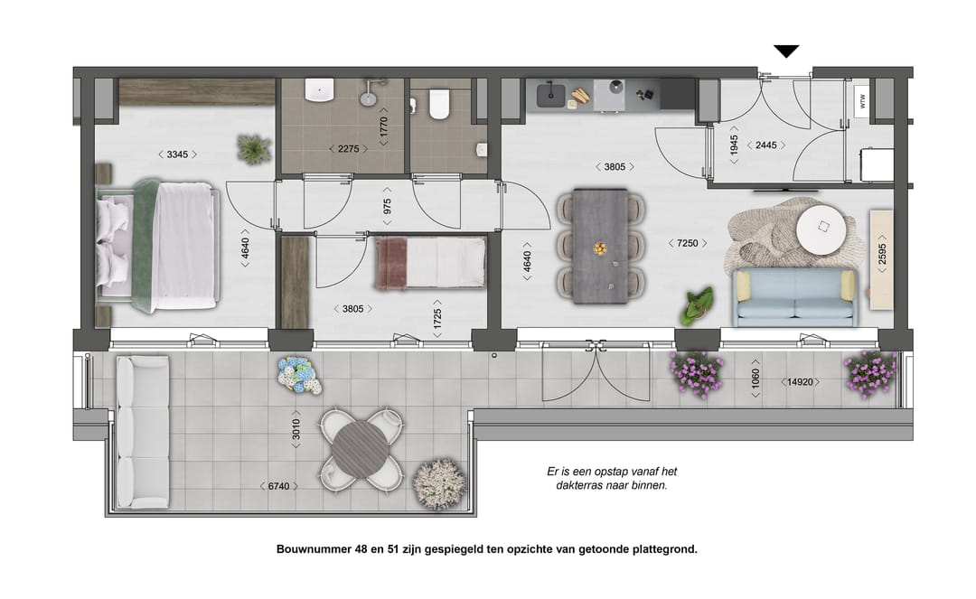 Foto 17 van Appartement - type 7 (Bouwnr. 47)