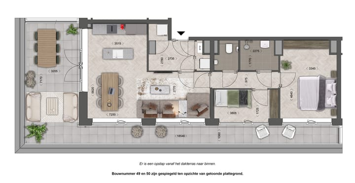 Foto 16 van Appartement - type 6 (Bouwnr. 53)