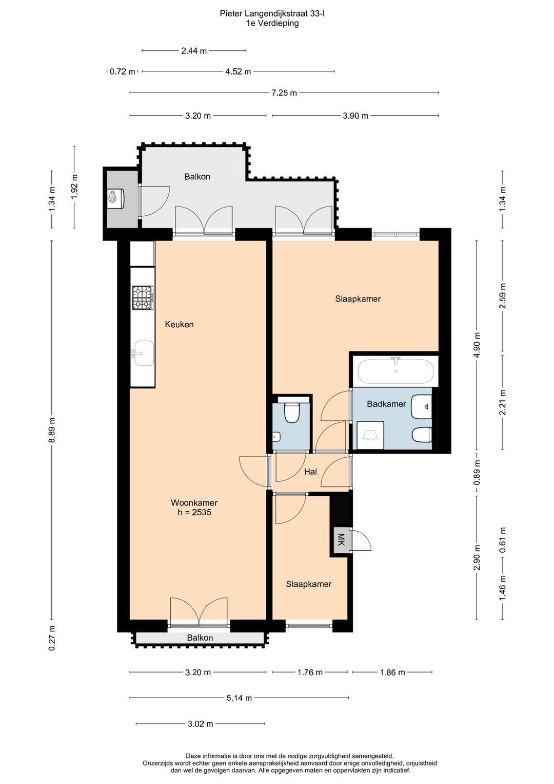 Photo 28 of Pieter Langendijkstraat 33-1