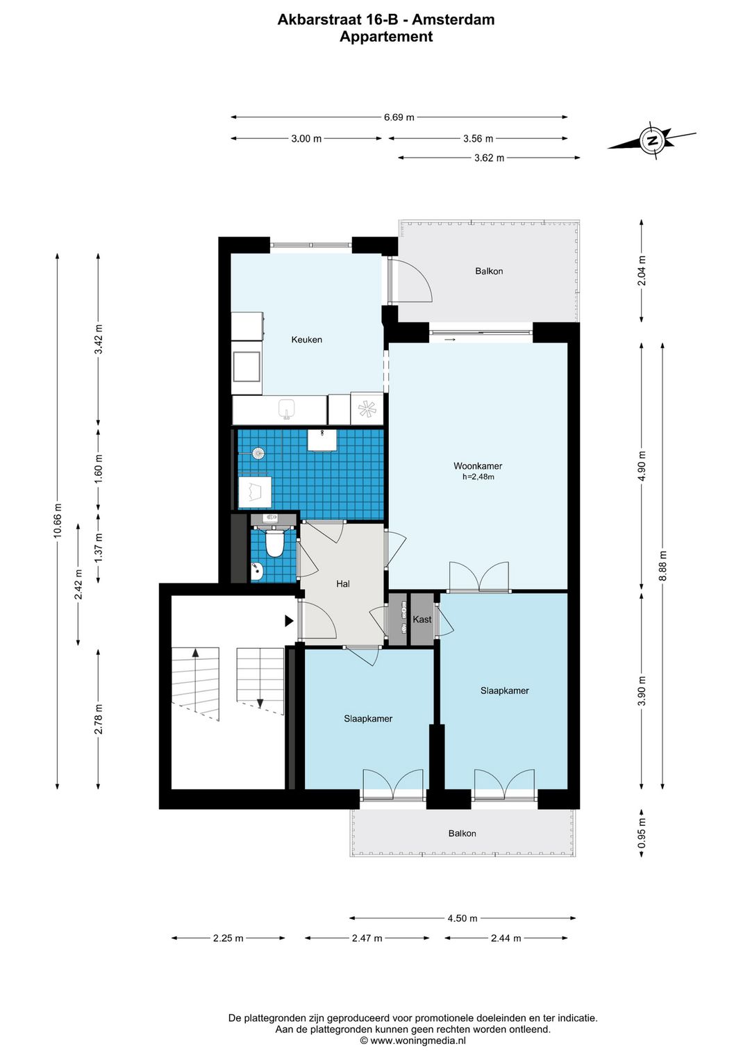 Foto 28 van Akbarstraat 16-B