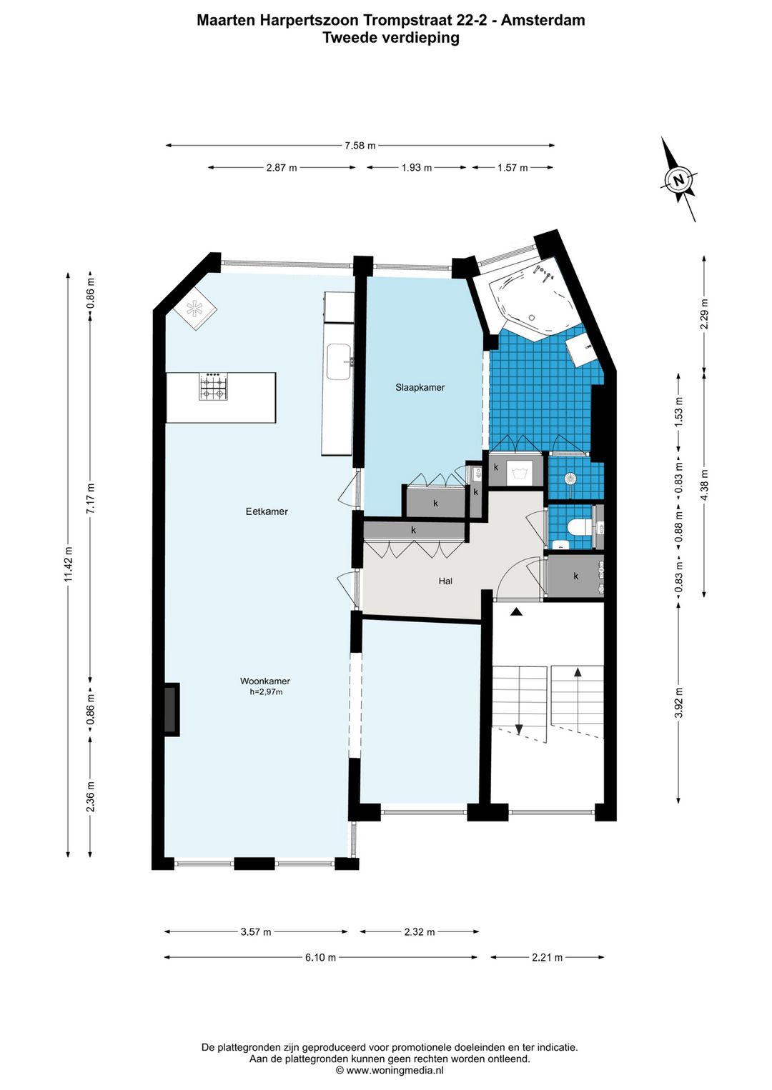 Photo 23 of Maarten Harpertszoon Trompstraat 22-2