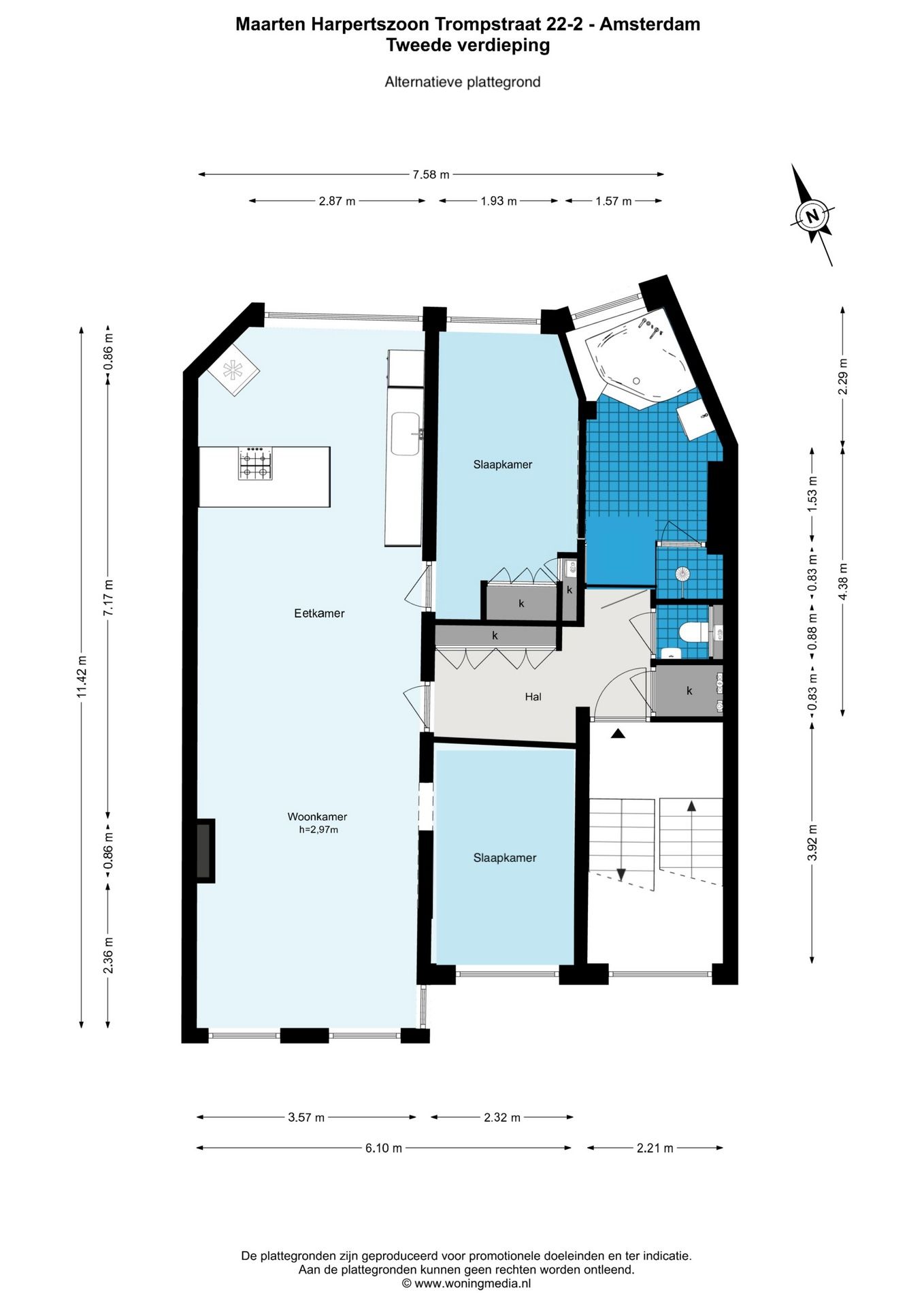Photo 24 of Maarten Harpertszoon Trompstraat 22-2