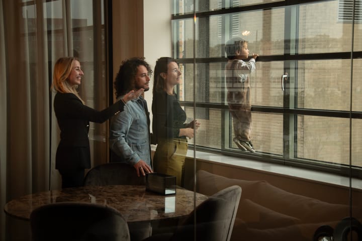 Een promotiefoto voor op kantoor