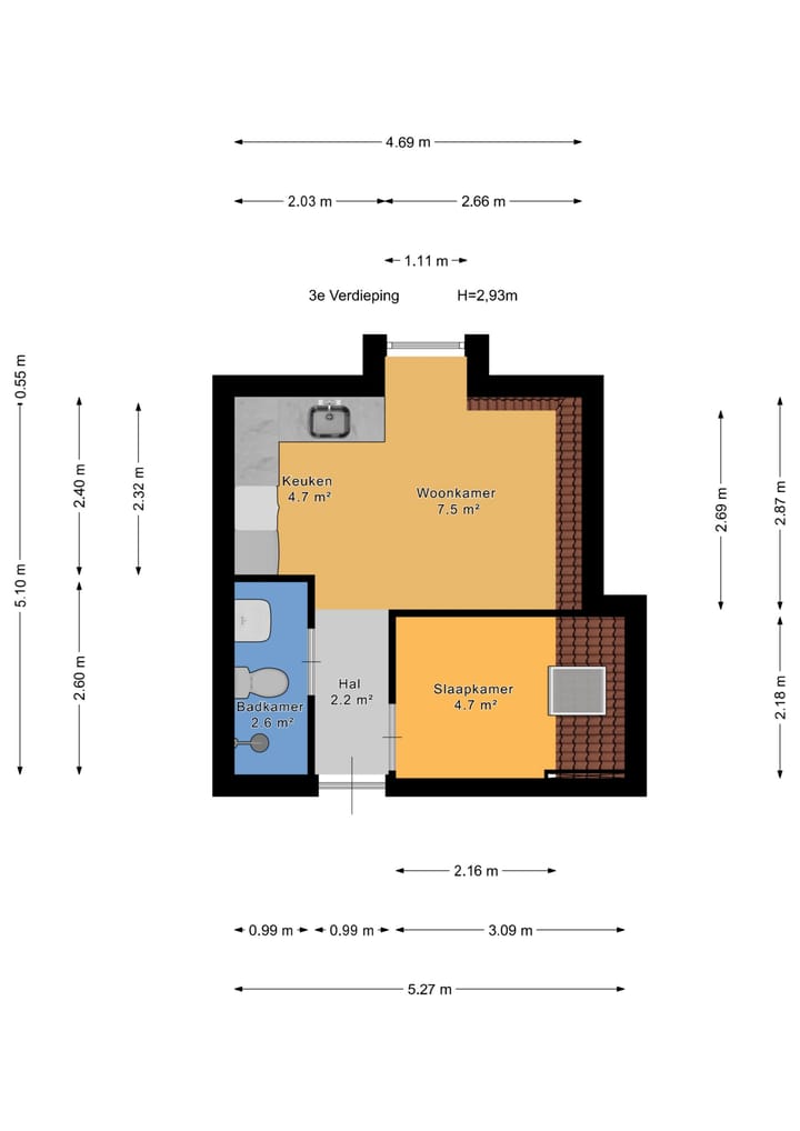 Foto 20 van Van Blankenburgstraat 14-F