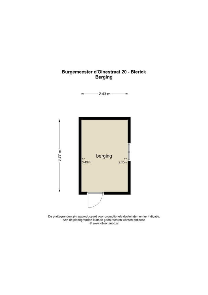 Photo 37 of Burgemeester d'Olnestraat 20