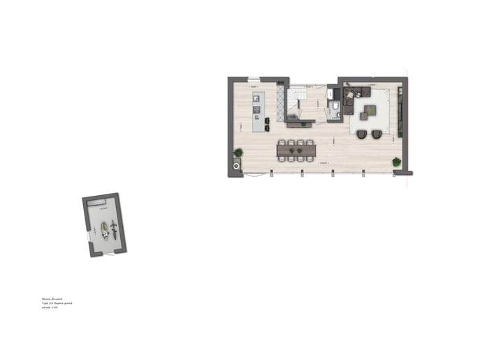 Foto 3 van Halfvrijstaande villa (Bouwnr. 6)