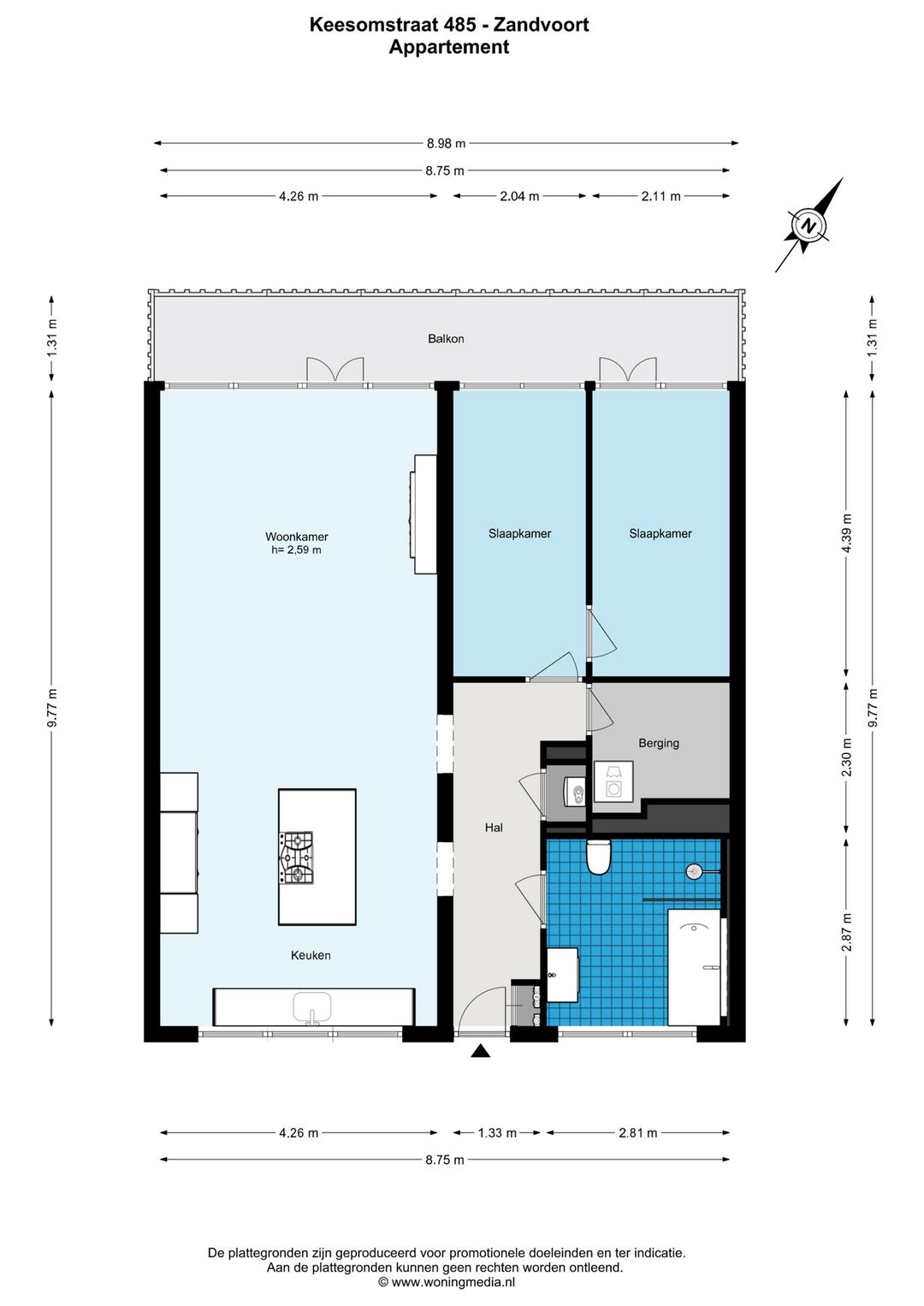 Foto 28 van Keesomstraat 485