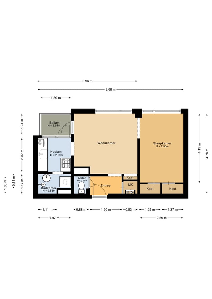 Foto 31 van Beethovenweg 4-D
