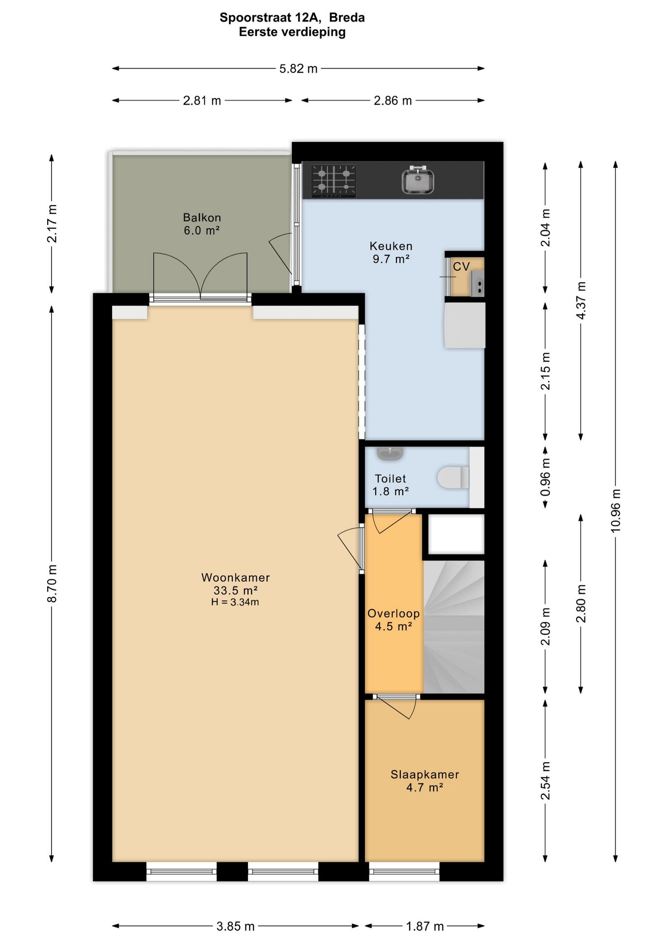 Foto 40 van Spoorstraat 12-A