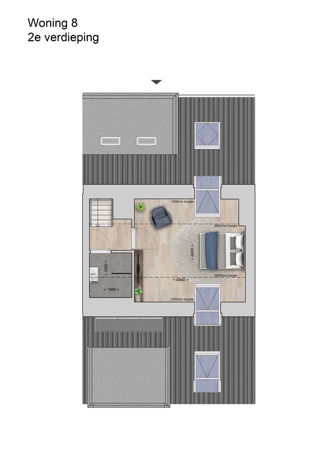 Photo 8 of Appartementen (Bouwnr. 8)