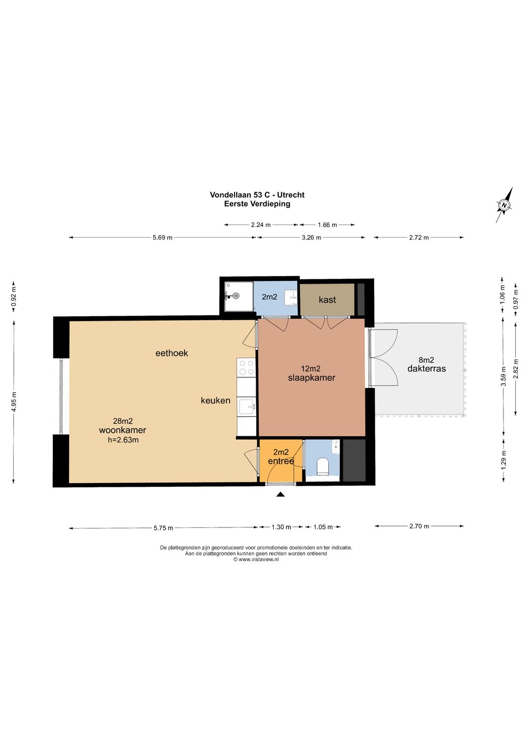 Foto 37 van Vondellaan 53-C