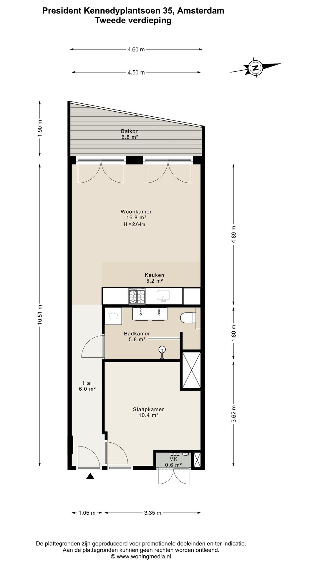 Foto 26 van President Kennedyplantsoen 35