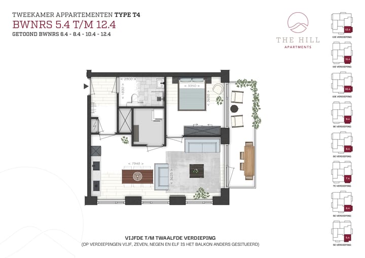 Photo 1 of T4 (Bouwnr. 7.4)