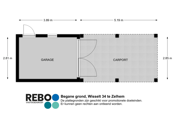 Begane grond - Garage