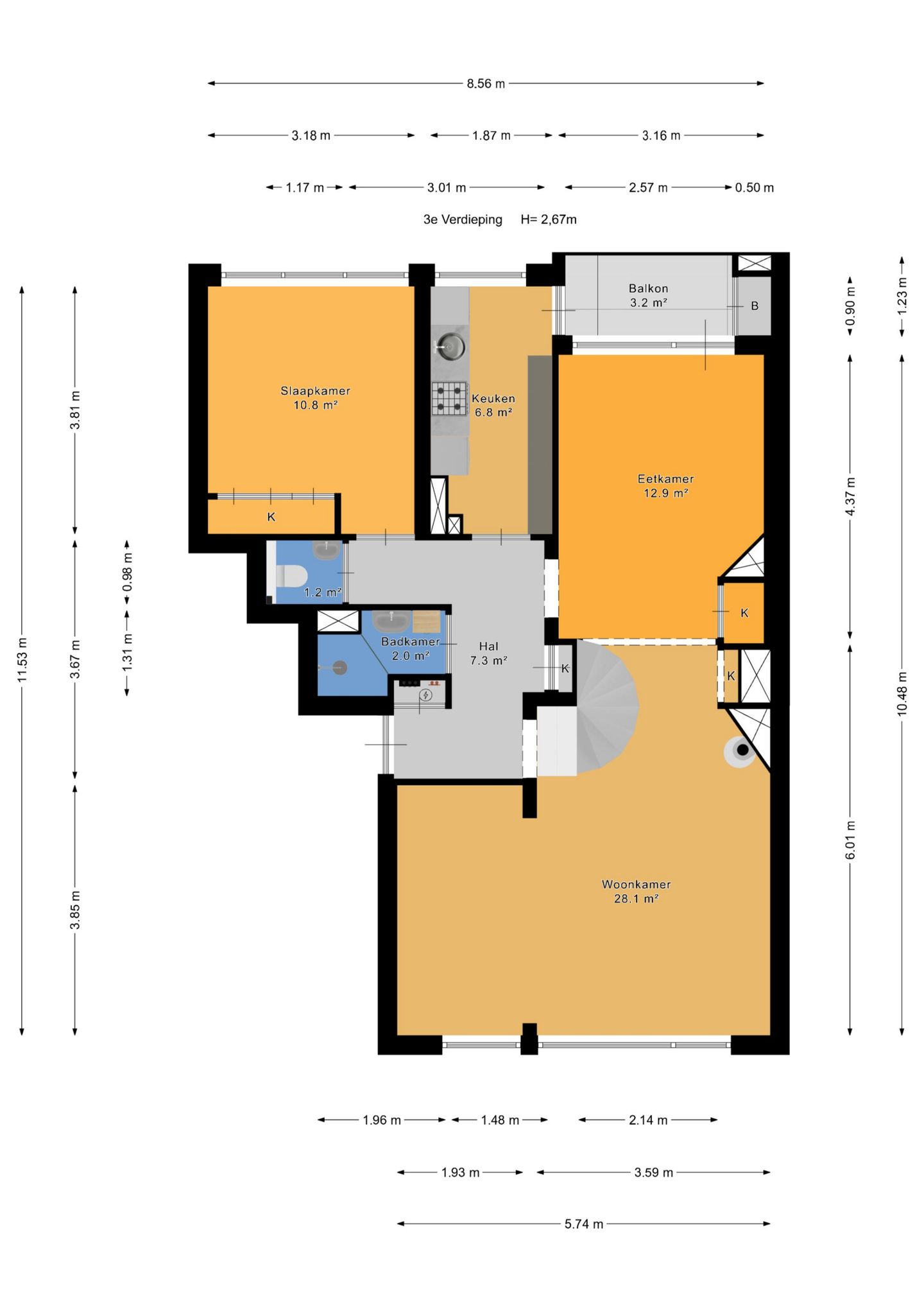 Photo 44 of De Carpentierstraat 15-A