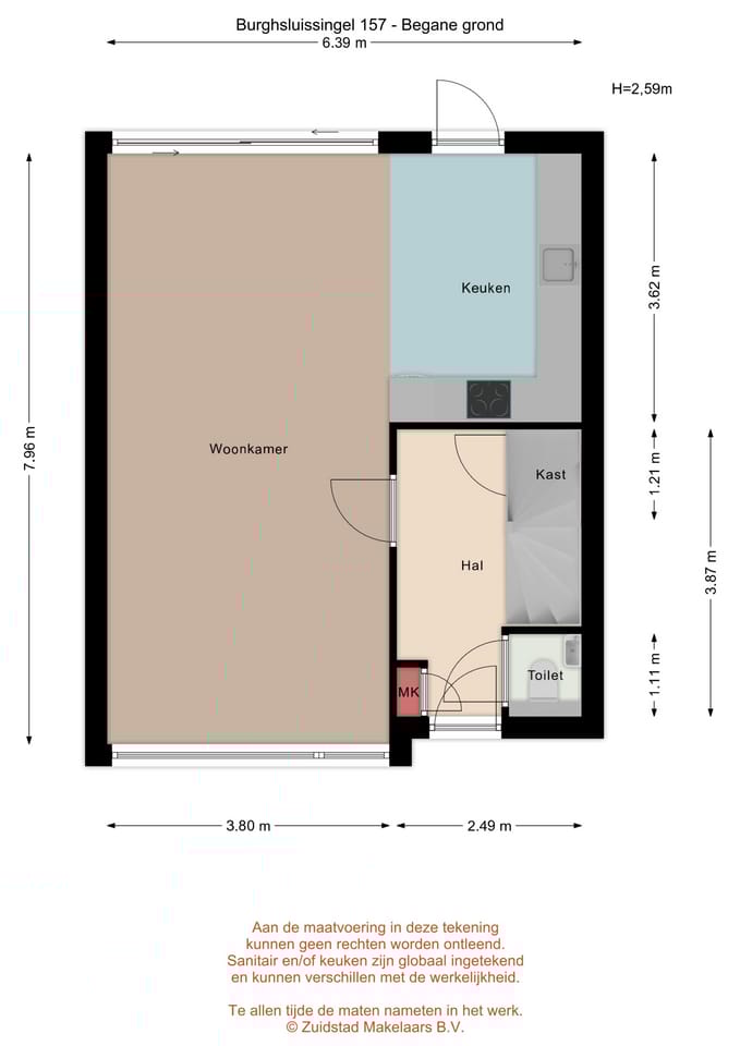 Foto 30 van Burghsluissingel 157