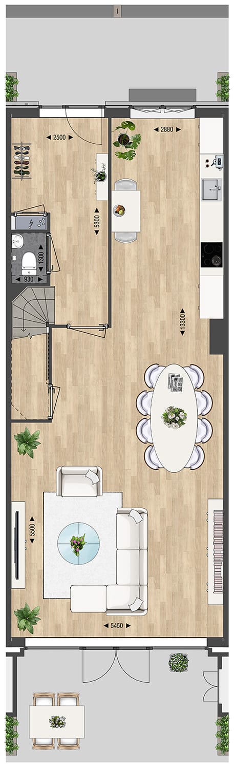 Foto 10 van Landgoedhuis (Bouwnr. 3)